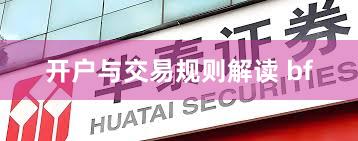 开户与交易规则解读 bf