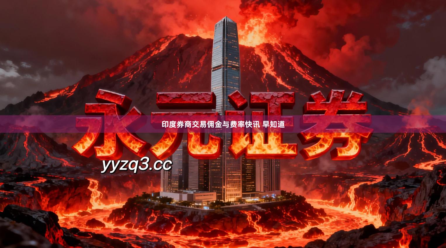 印度券商交易佣金与费率快讯 早知道