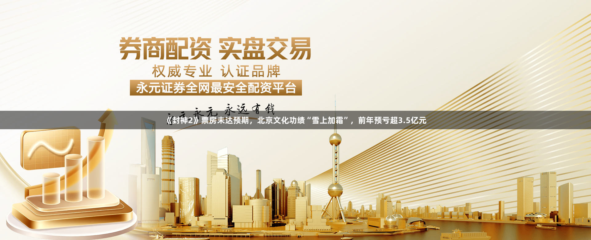 《封神2》票房未达预期，北京文化功绩“雪上加霜”，前年预亏超3.5亿元