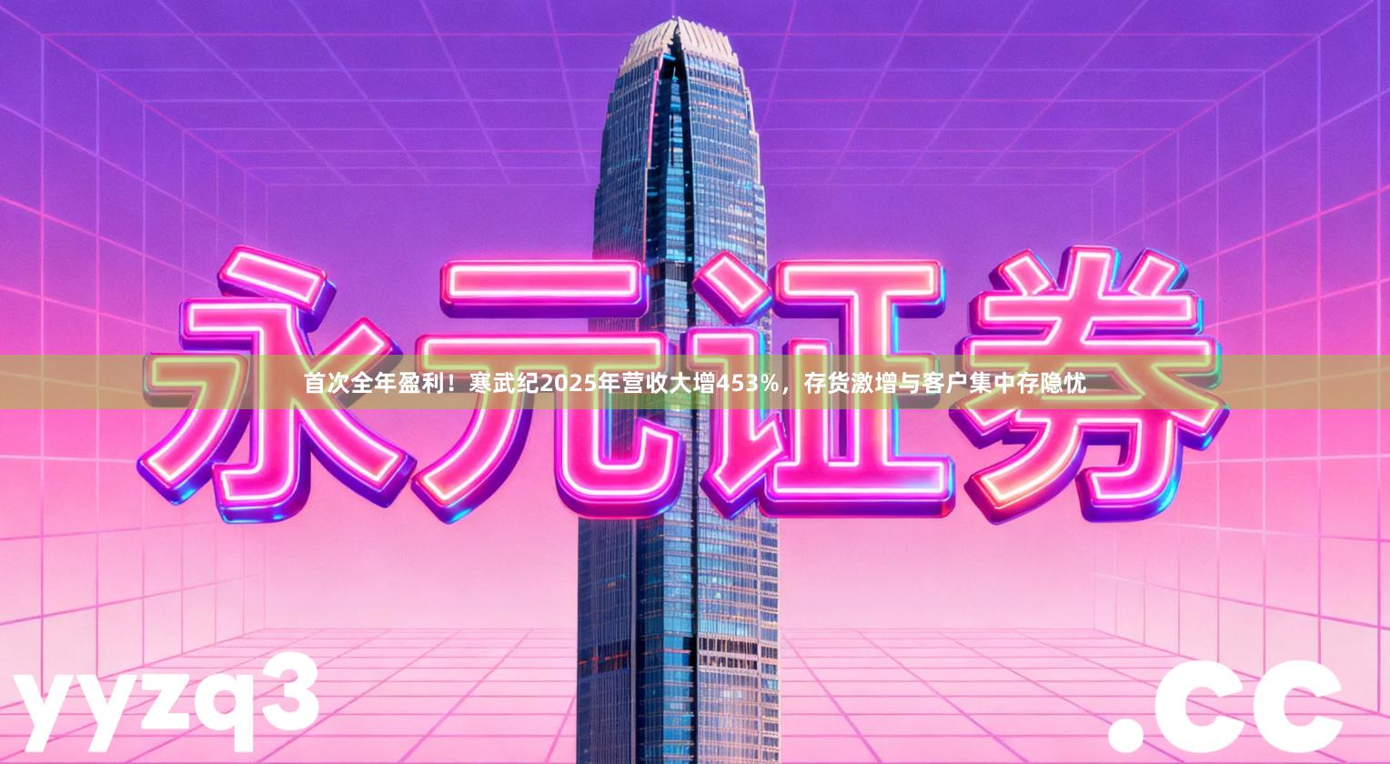 首次全年盈利！寒武纪2025年营收大增453%，存货激增与客户集中存隐忧